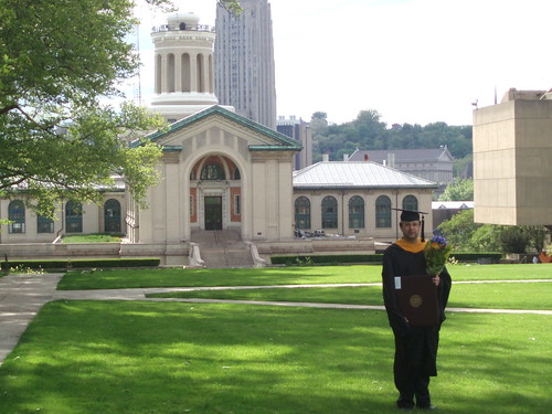 With Carnegie Mellon tower