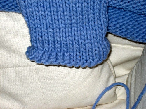 berkshire pullover sleeve cuff detail