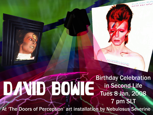 David Bowie Birthday event 2008