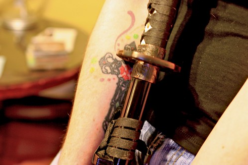 Tattoo Cross + sword