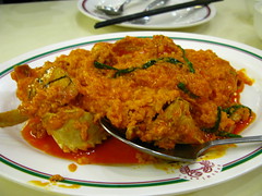 Curried crab