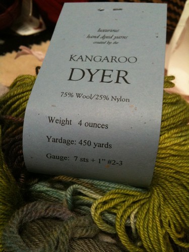 Kangeroo Dyer exclusively for Valley Yarns