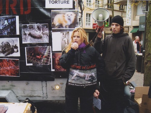 Uncaged Campaigns님이 촬영한 IARD 07 - Luxembourg anti-fur protest 2.