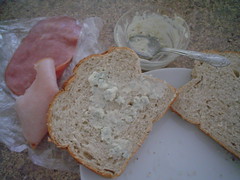 Sandwich blue cheese