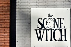 Scone Witch sign