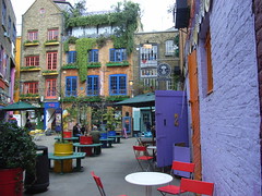 Brightly Painted Neal's Yard