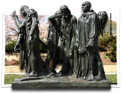  The Burghers of Calais, Rodin 
