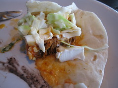 verde taqueria - pulled pork taco