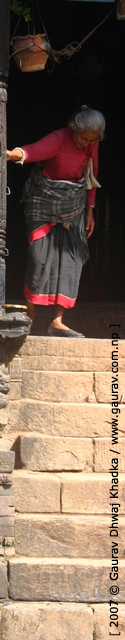 Woman of Bhaktapur by Gaurav Dhwaj Khadka