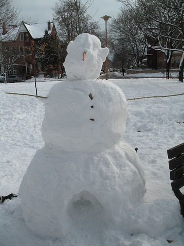 Snowman with Legs?