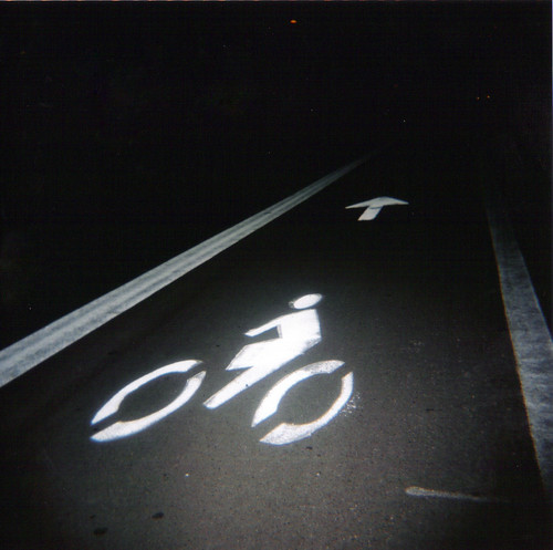Tempe Bike Lane Holga 31/365
