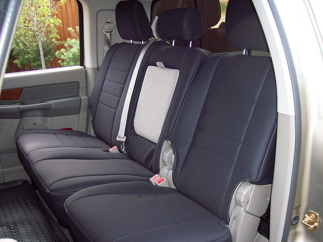2006 dodge ram seatcover neoprene megacab wetokole customfit