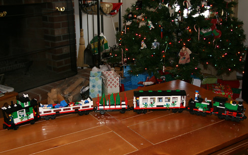 The Finished Lego Train