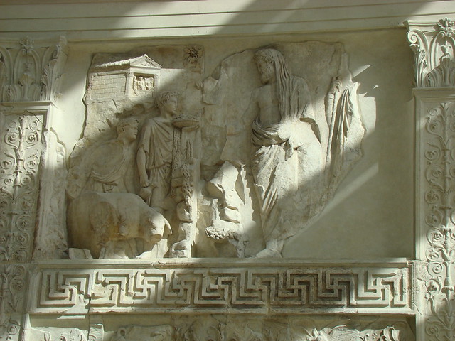 Aeneas relief, Ara Pacis