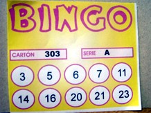 Carton de -Bingo- 