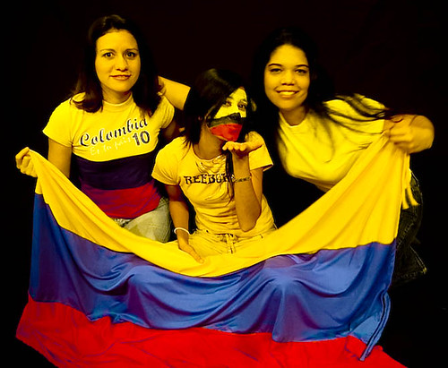 bandera de colombia. andera de colombia