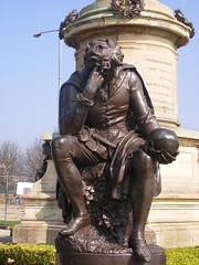The Gower Memorial - Hamlet Statue in Stratford upon Avon
