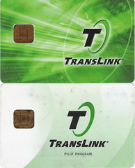 Translink Cards - Current and Past