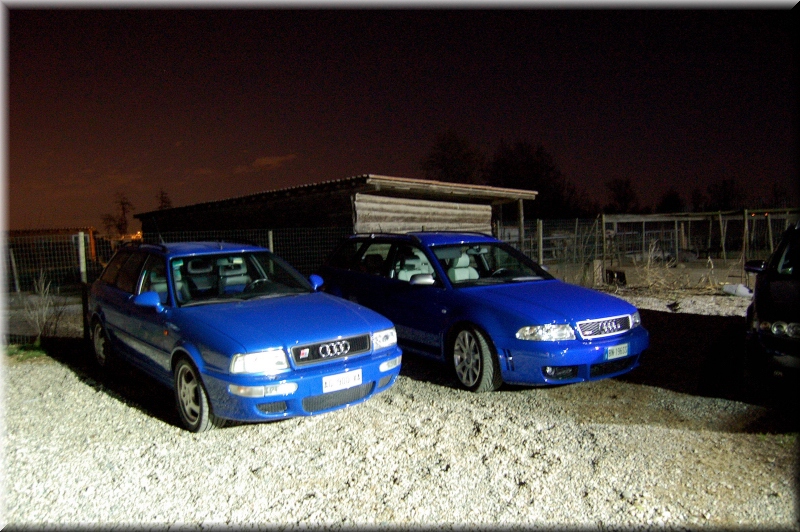 RS2 & RS4 in Blue!