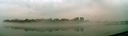 Foggy Potomac - Panorama