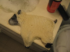 WIP: Sheepie, pre-felting