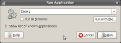 Screenshot-Run Application