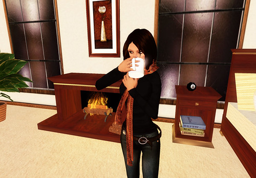 Autumn in SL 3 - Hot Cocoa At Home