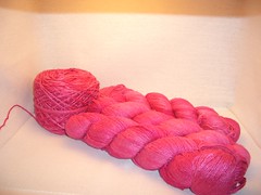 Yarn for Tuscany shawl