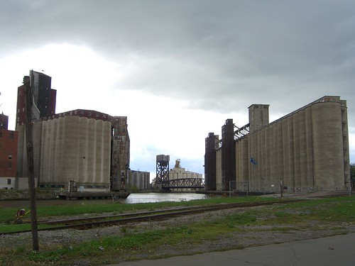 Grain elevators on the Buffalo River