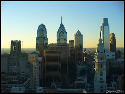 Philadelphia Skyline, as seen