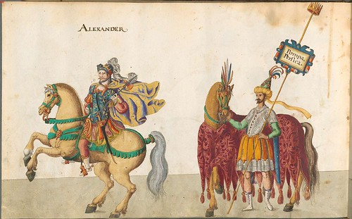 Allegorical Baptism Festival 1600 - Alexander and Persia