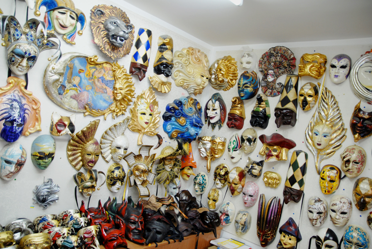 Mask store, Venice