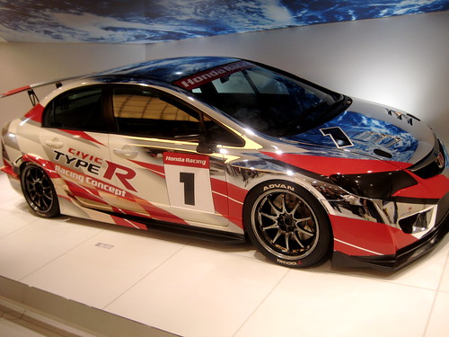 Honda Civic Type R гоночный вариант (фото)