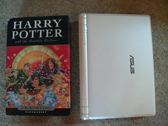 Harry Potter book and miniBook top down
