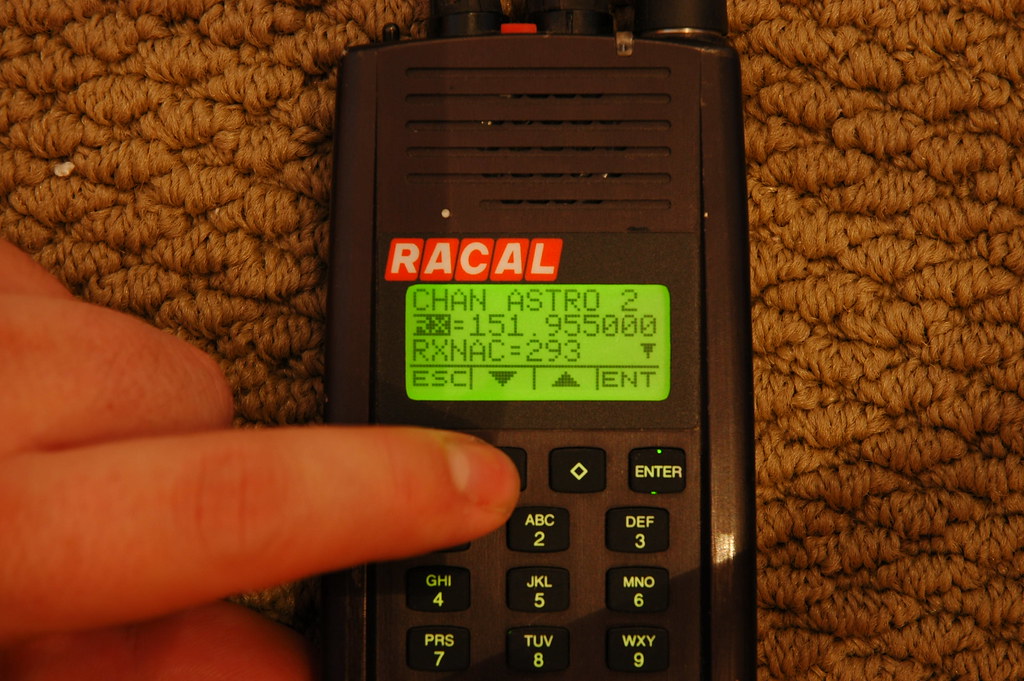 Parts Lot of 10 Thales T-25 Racal PRC-6894 VHF P25 Digital Portable radios 