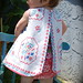 Folk Art sundress & diaper cover set 18-24 months