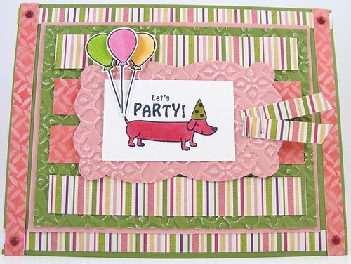 Party Dog Card