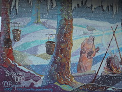 Sussex maple syrop mural