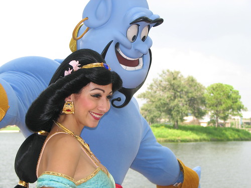princess jasmine disney world. Princess Jasmine and The Genie