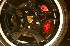 Porsche Wheel at LA Auto Show 2007