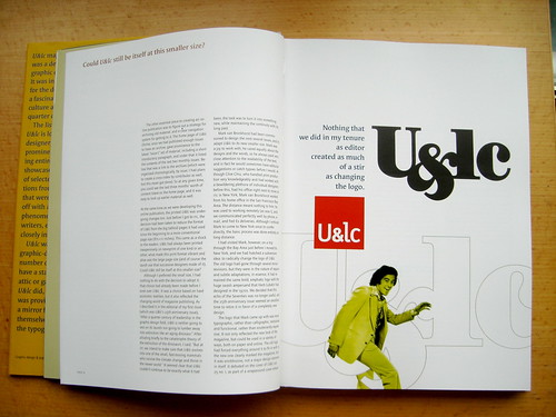 U&lc book new logo spread