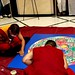 Sand Mandala at the Newark Museum - Almost Done!