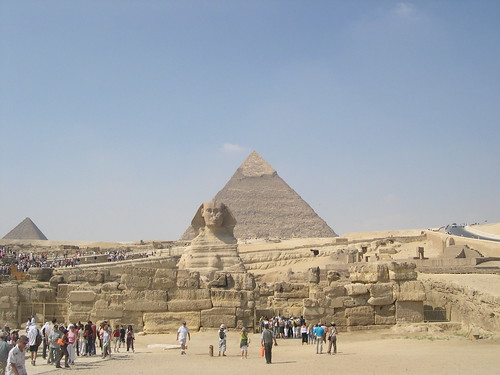 The construction of the pyramids