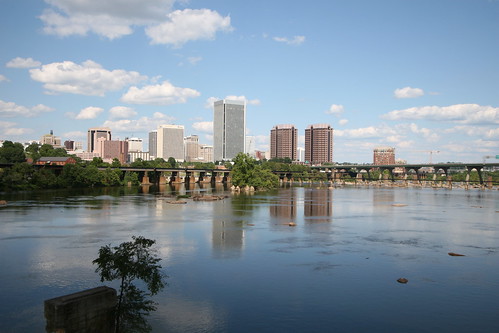 Downtown Richmond from Belle Isle