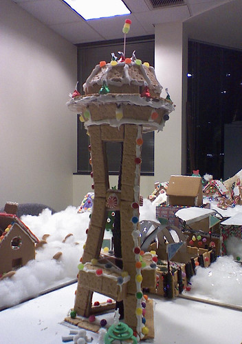 Gingerbread Houses - Space Needle by heath_bar.