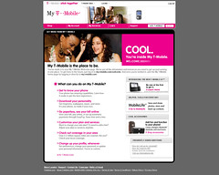 Android on T-Mobile website