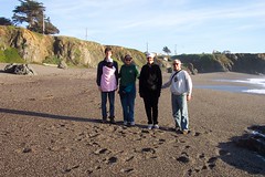 Jon, Melody, Cheri, Jim, and our beach house