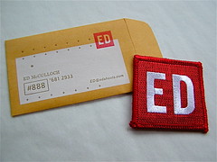 business card set on flickr