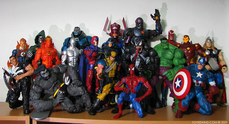 colección de figuras de Marvel Legends