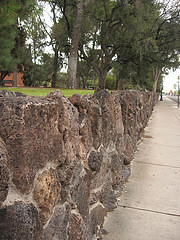 Rock Wall Surrounding University of Arizona Campus by iagocappuccio915